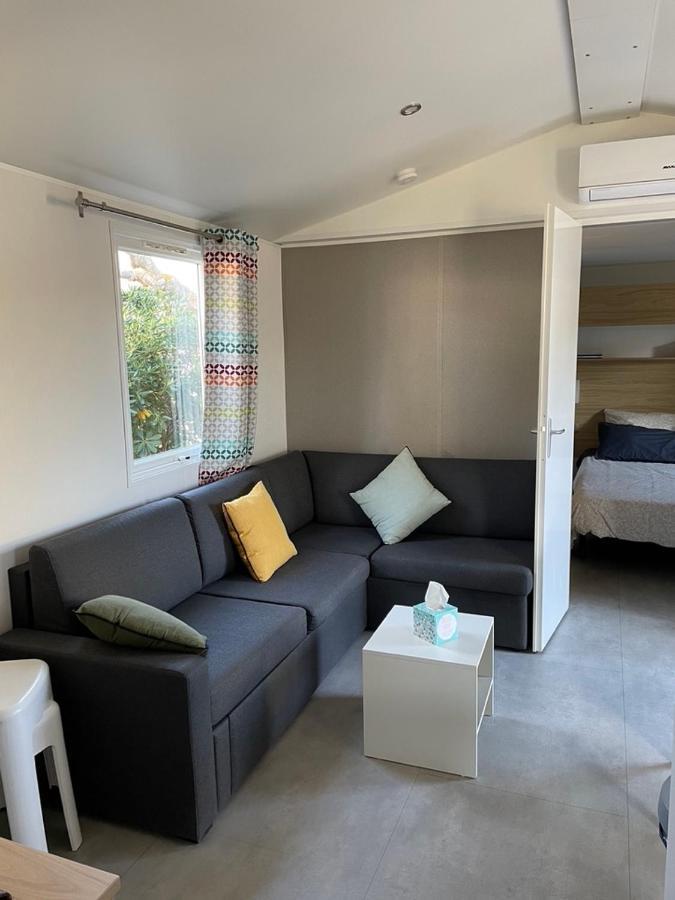 Mobil Home - Camping La Falaise Narbonne Extérieur photo