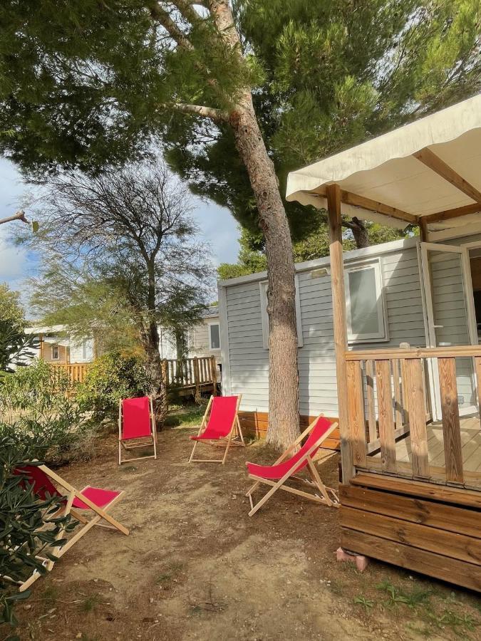 Mobil Home - Camping La Falaise Narbonne Extérieur photo